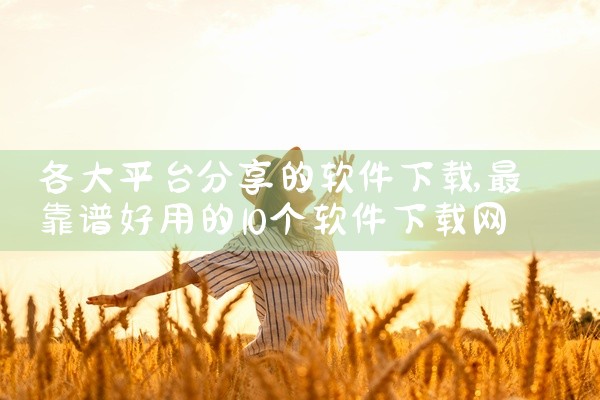 各大平台分享的软件下载